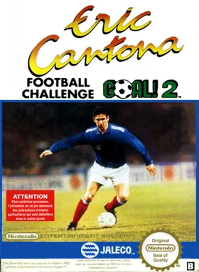 Eric Cantona Football Challenge - Goal! 2 (Europe) box cover front